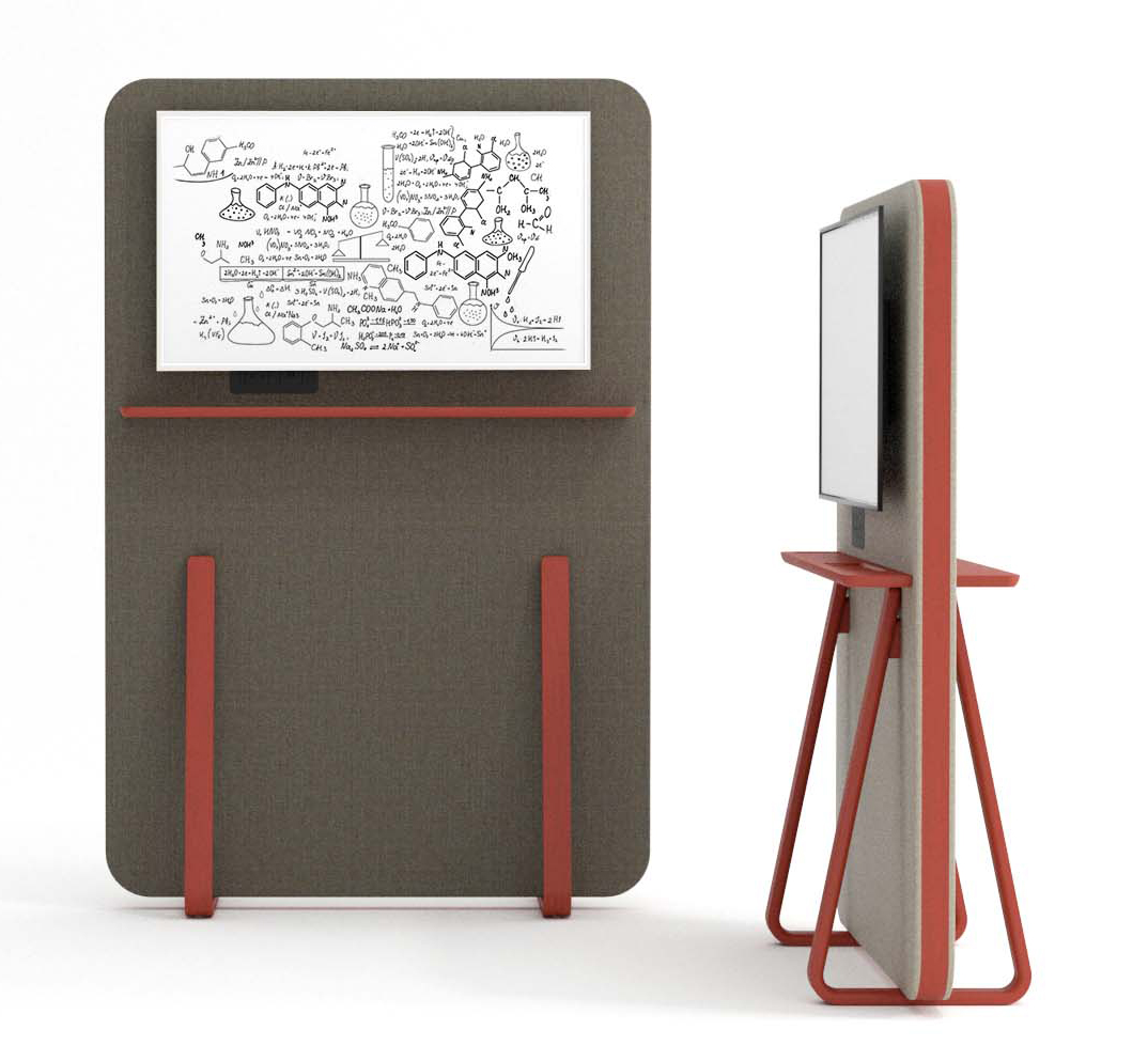 Theo Media Screen Red Stain