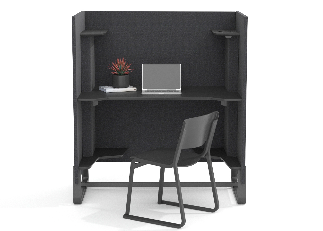 Height Adjustable Booth - Standing Desk - Theo Furniture