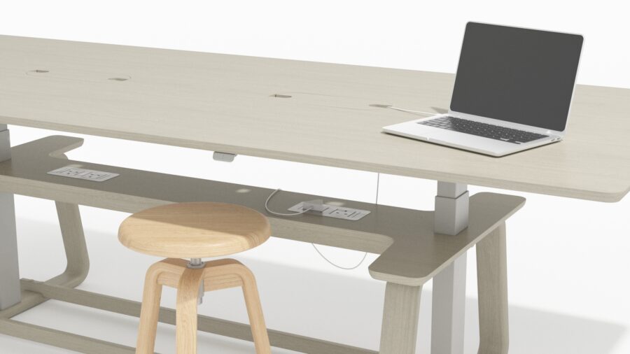 Theo Height Adjustable Meeting Table (28)