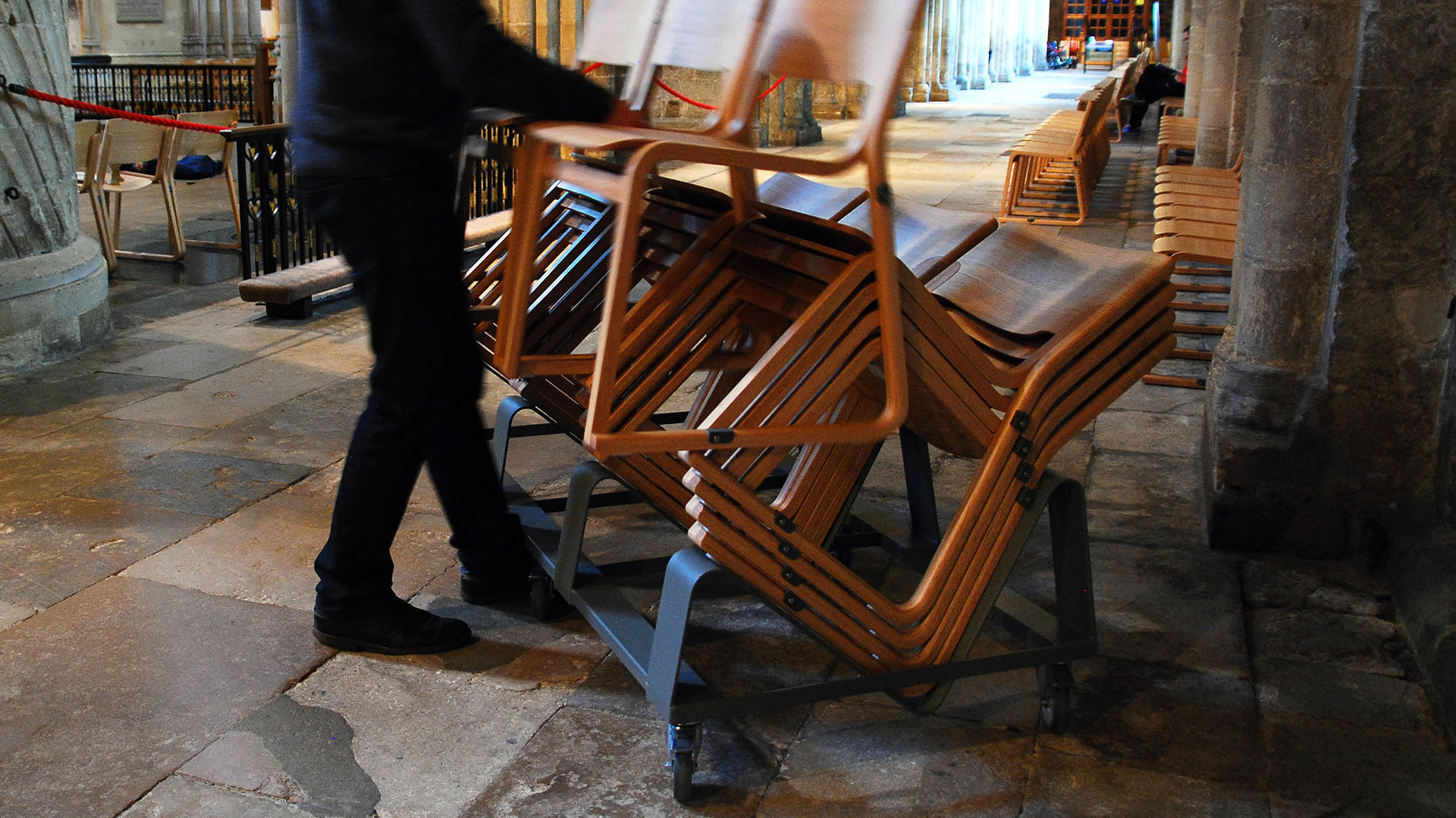 Triple Stack Trolley Norwich Cathedral